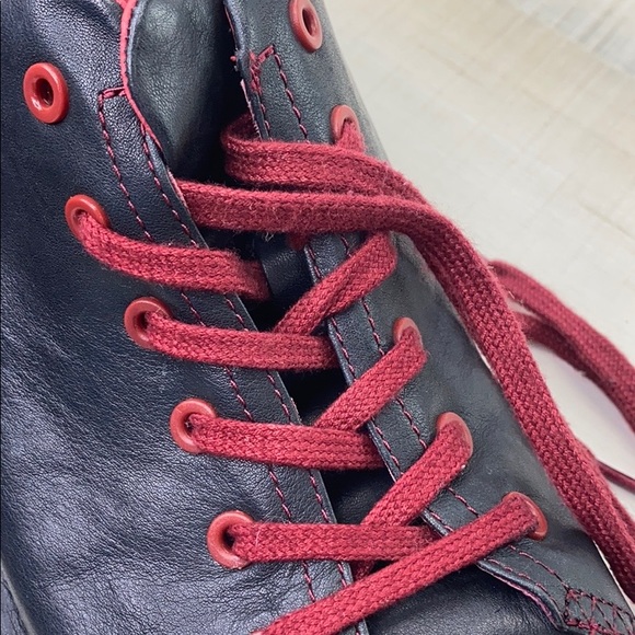 Sold Camper Beetle 18648 Mens Black Red Leather - Picture 14 of 14